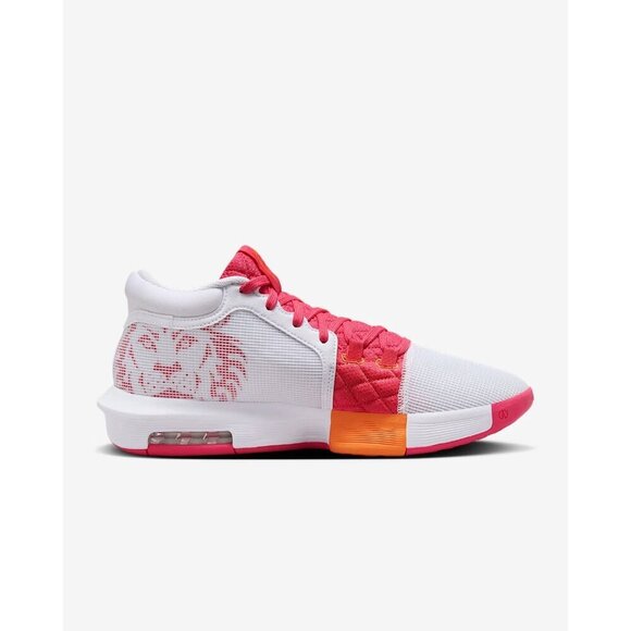 Nike LeBron Witness 8 Dunkin Donuts Size 11 /45 White Bright Mandarin Aster NWOB main image 2